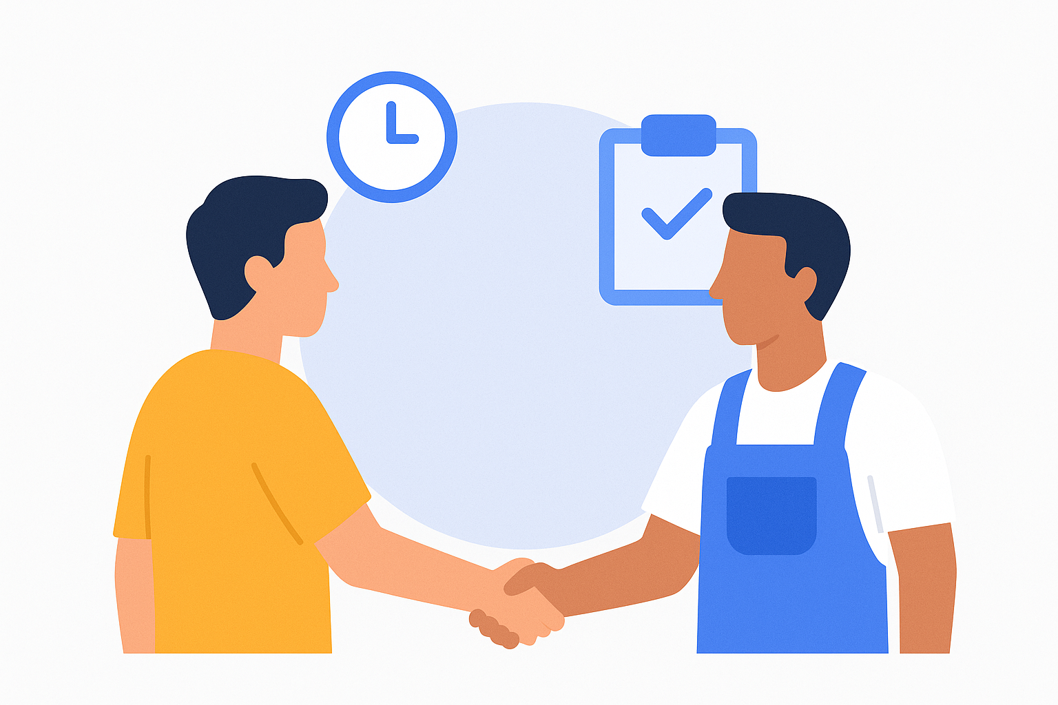 Mockup do aplicativo Small Services